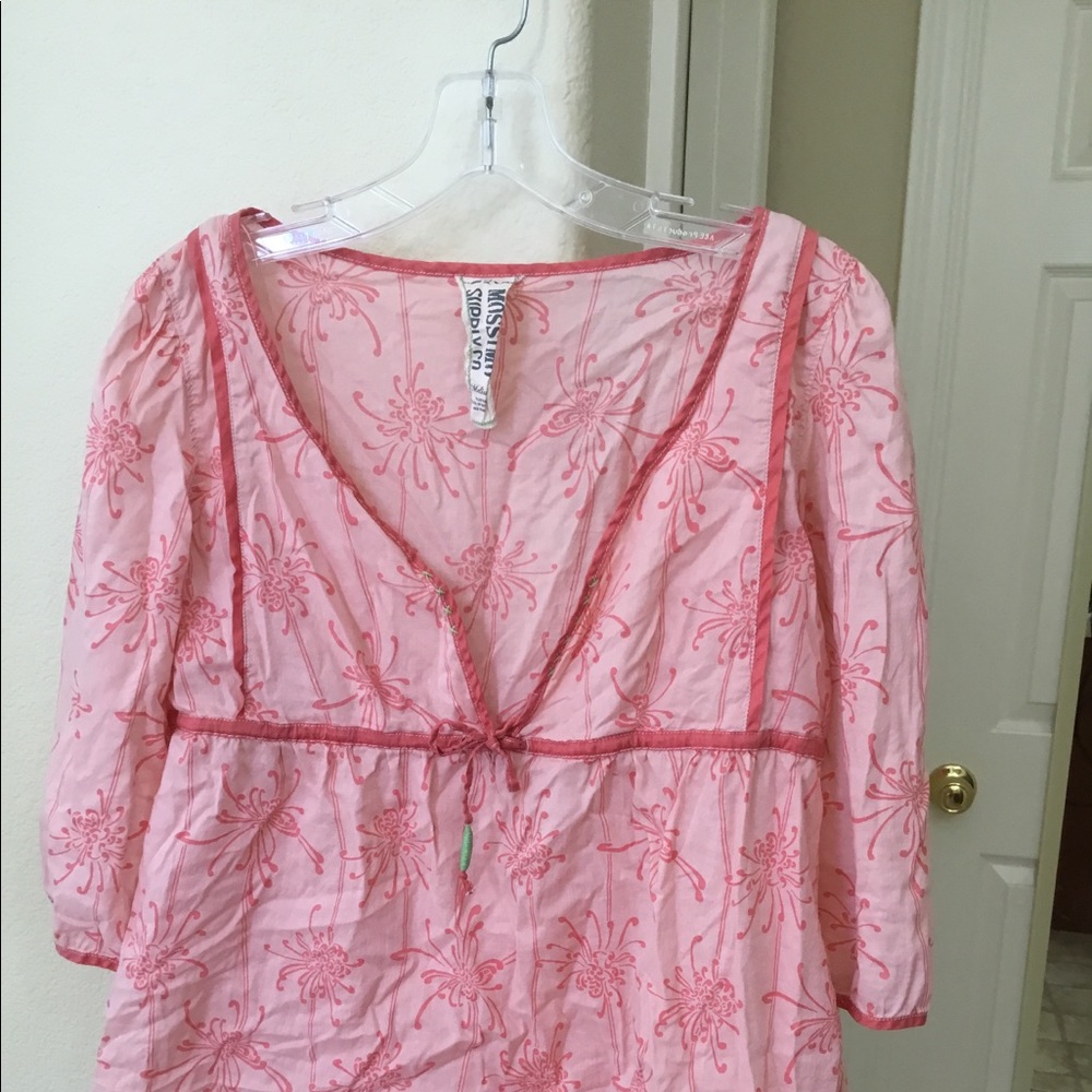 Light orange Boho Top